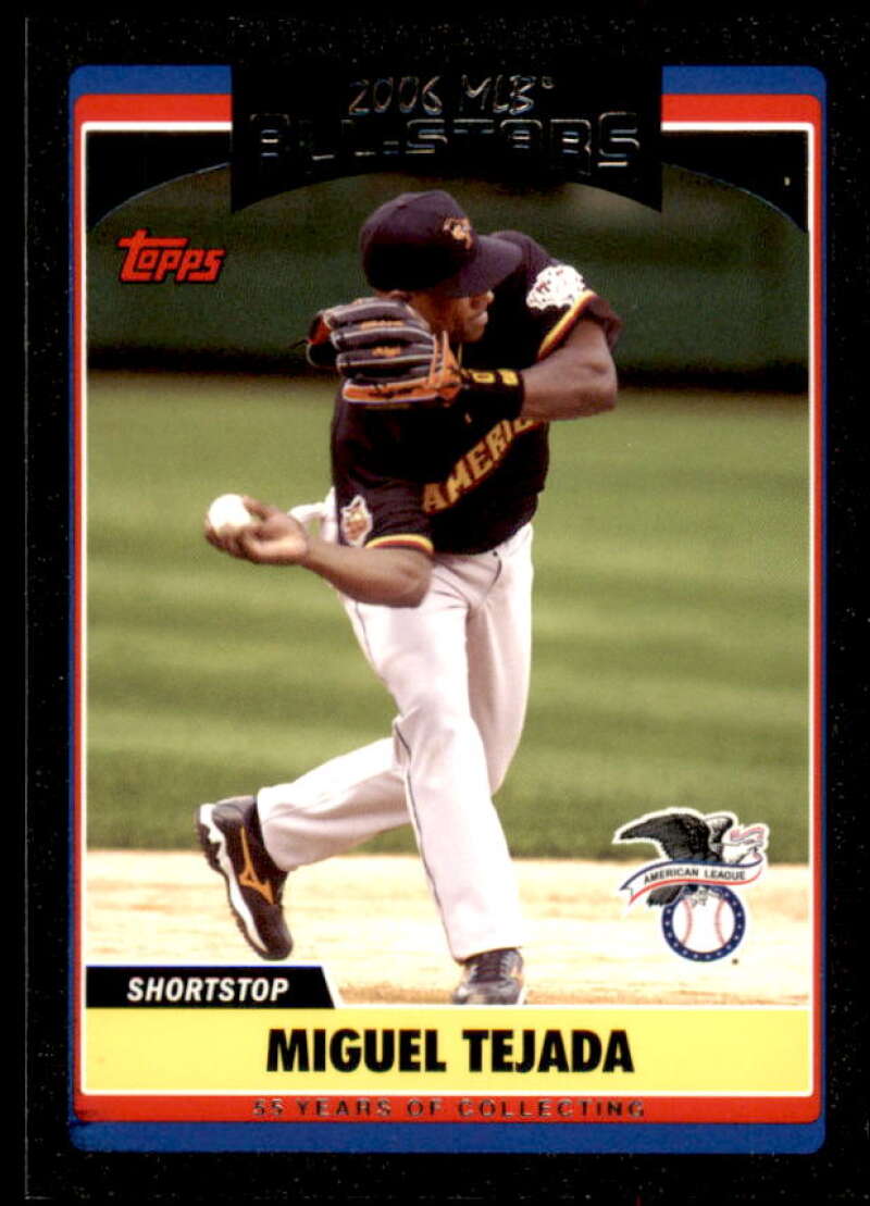 Miguel Tejada Card 2006 Topps Update Black #UH281 Image 1