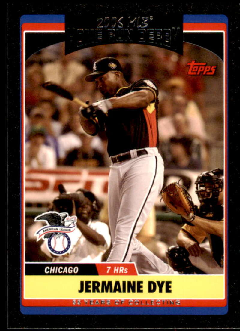 Jermaine Dye Card 2006 Topps Update Black #UH287 Image 1