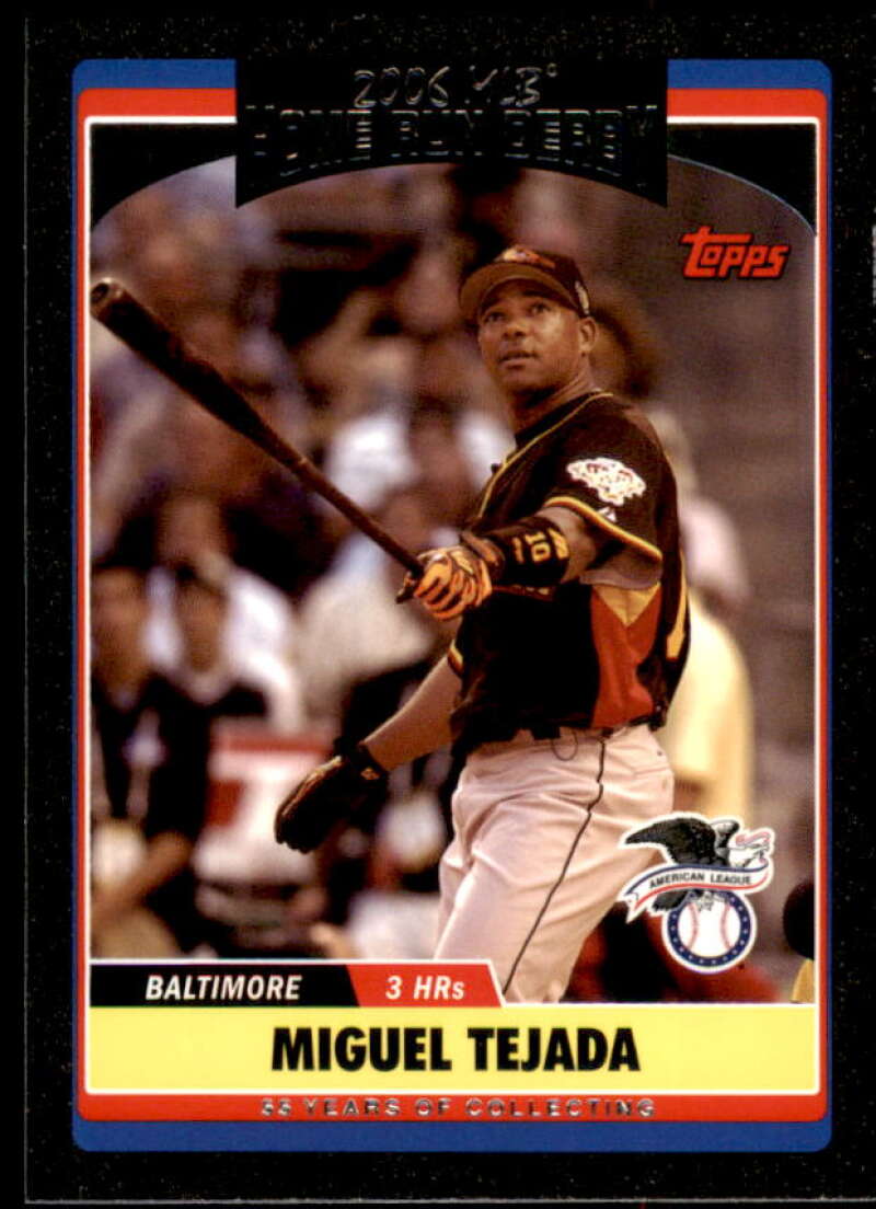 Miguel Tejada Card 2006 Topps Update Black #UH288 Image 1