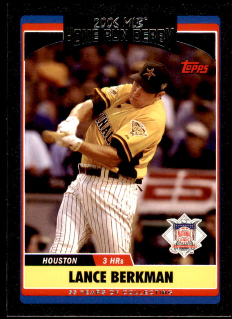 Lance Berkman Card 2006 Topps Update Black #UH289 Image 1