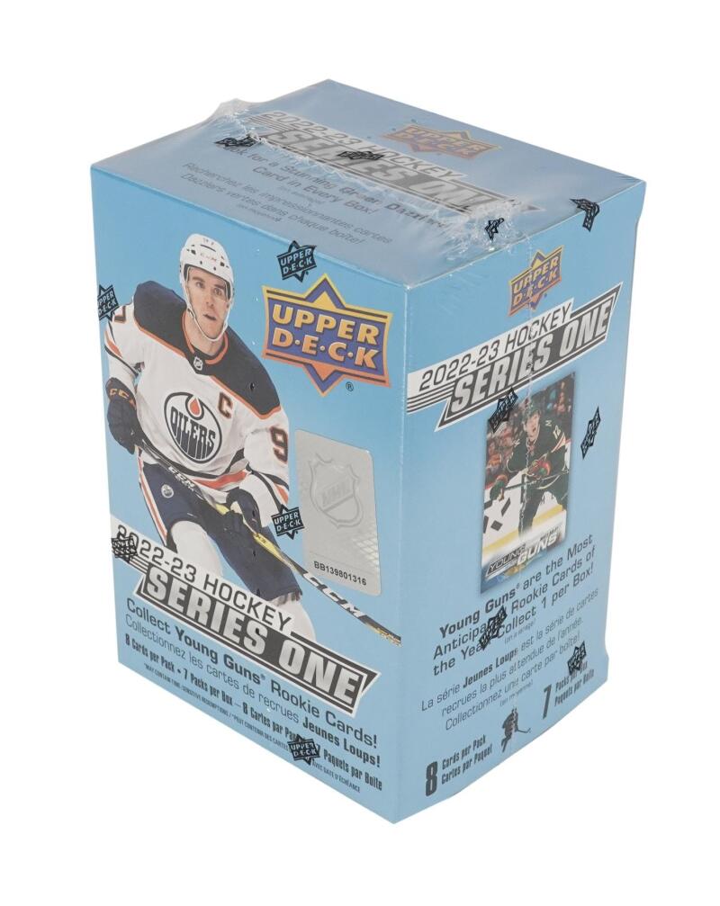 2022-23 Upper Deck Series 1 Hockey 7-Pack Blaster Box Image 1