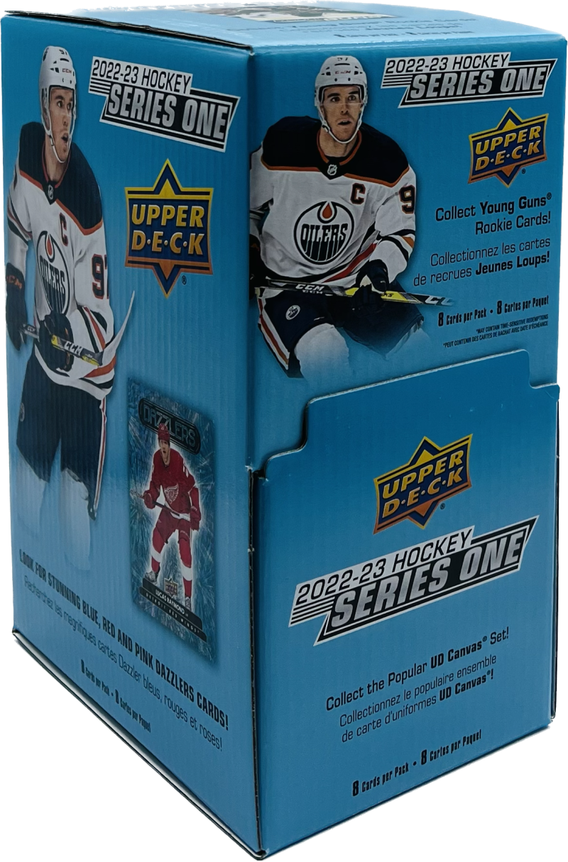 2022-22 Upper Deck Series 1 Gravity Feeder Hockey Box Image 1