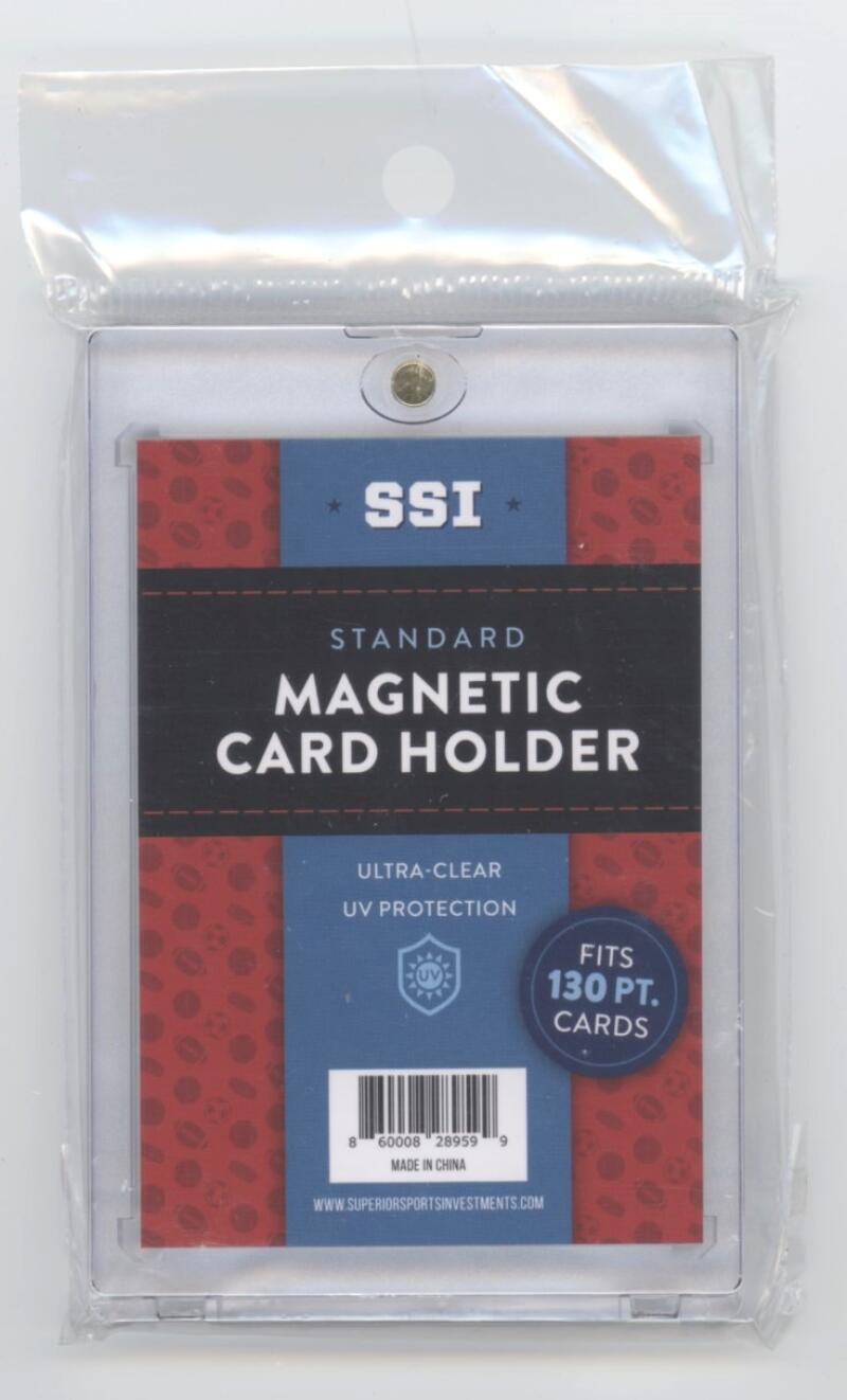 (2) Superior Sports Investments SSI Magnetic Thick Card Holder One Touch 180 PT Image 3