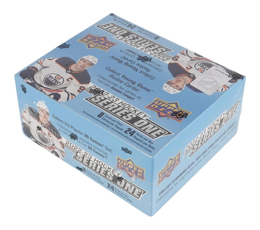 2022-23 Upper Deck Series 1 Hockey Retail 24-Pack Box Image 1