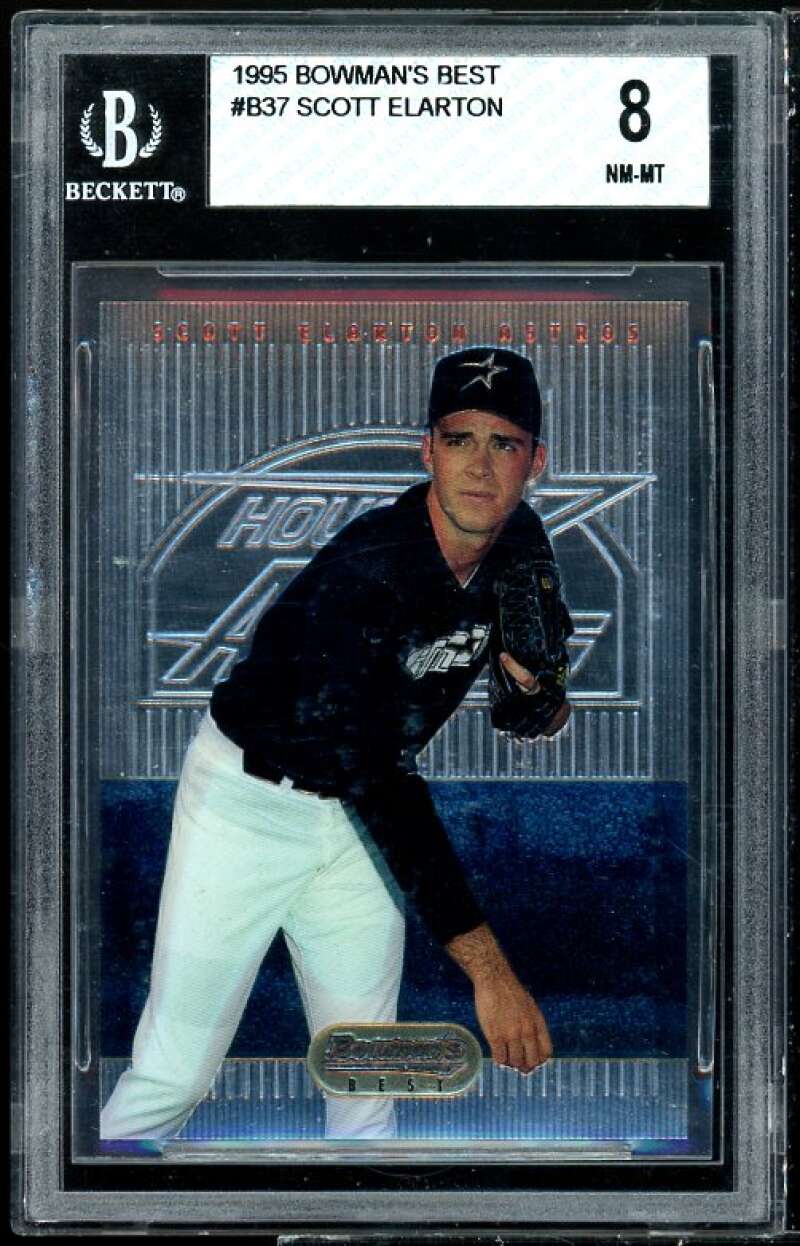 Scott Elarton Rookie Card 1995 Bowman's Best #B37 BGS (8 8.5 9 8) Image 1