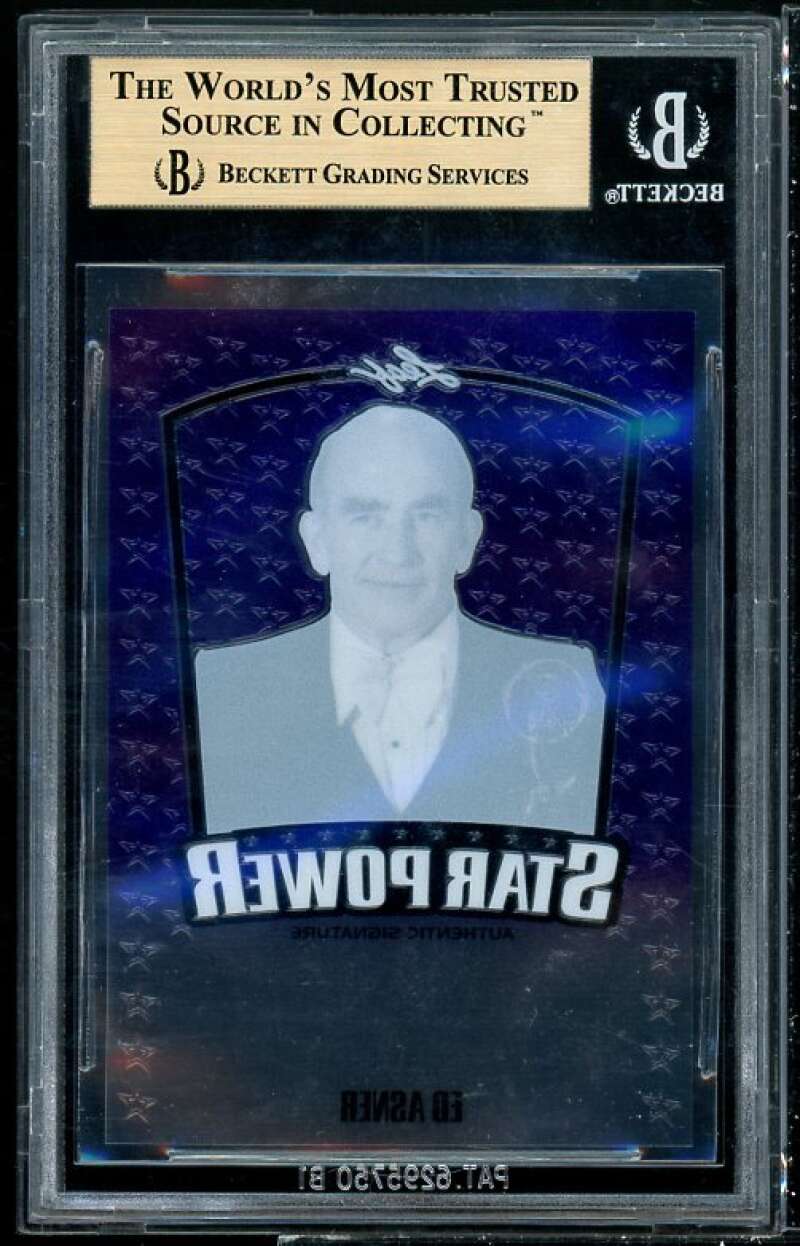 Ed Asner Card 2015 Leaf Pop Century Star Power Proof (1 of 1) #nno BGS Image 2