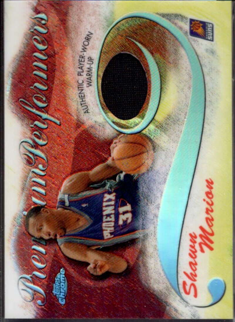 Shawn Marion Card 2005-06 Topps Chrome Premium Performers Refractors #SM  Image 1