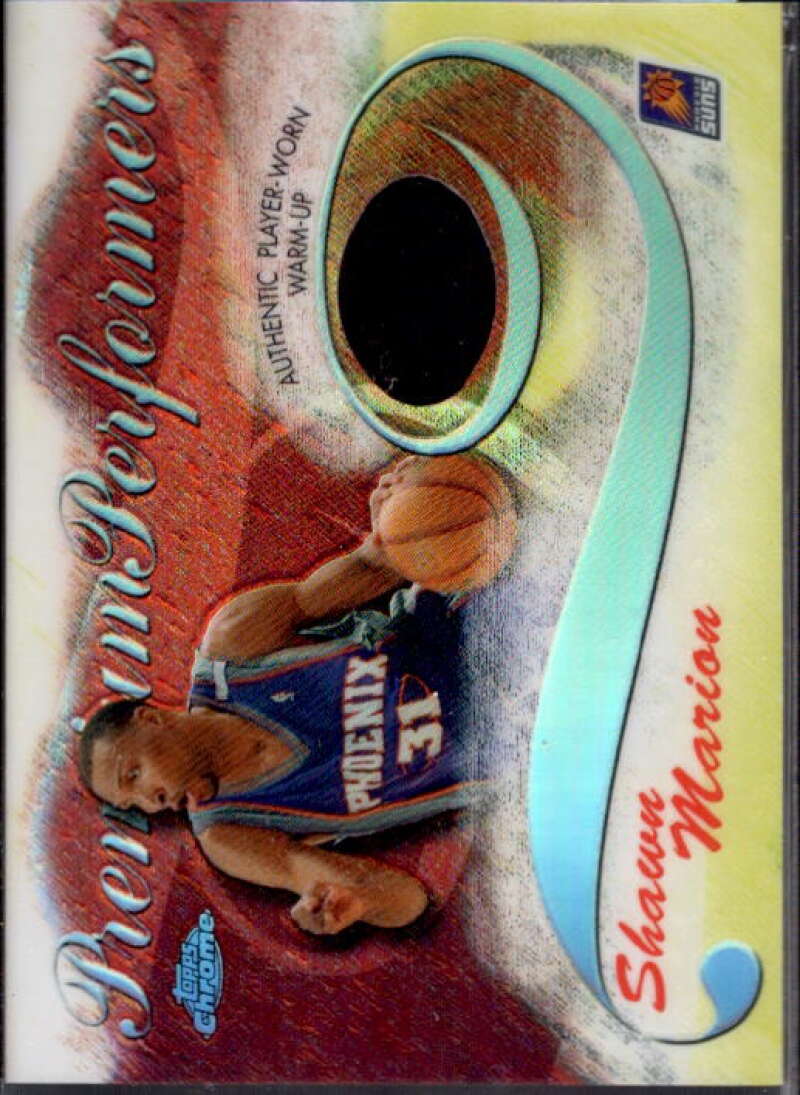 Shawn Marion Card 2005-06 Topps Chrome Premium Performers Refractors #SM  Image 1