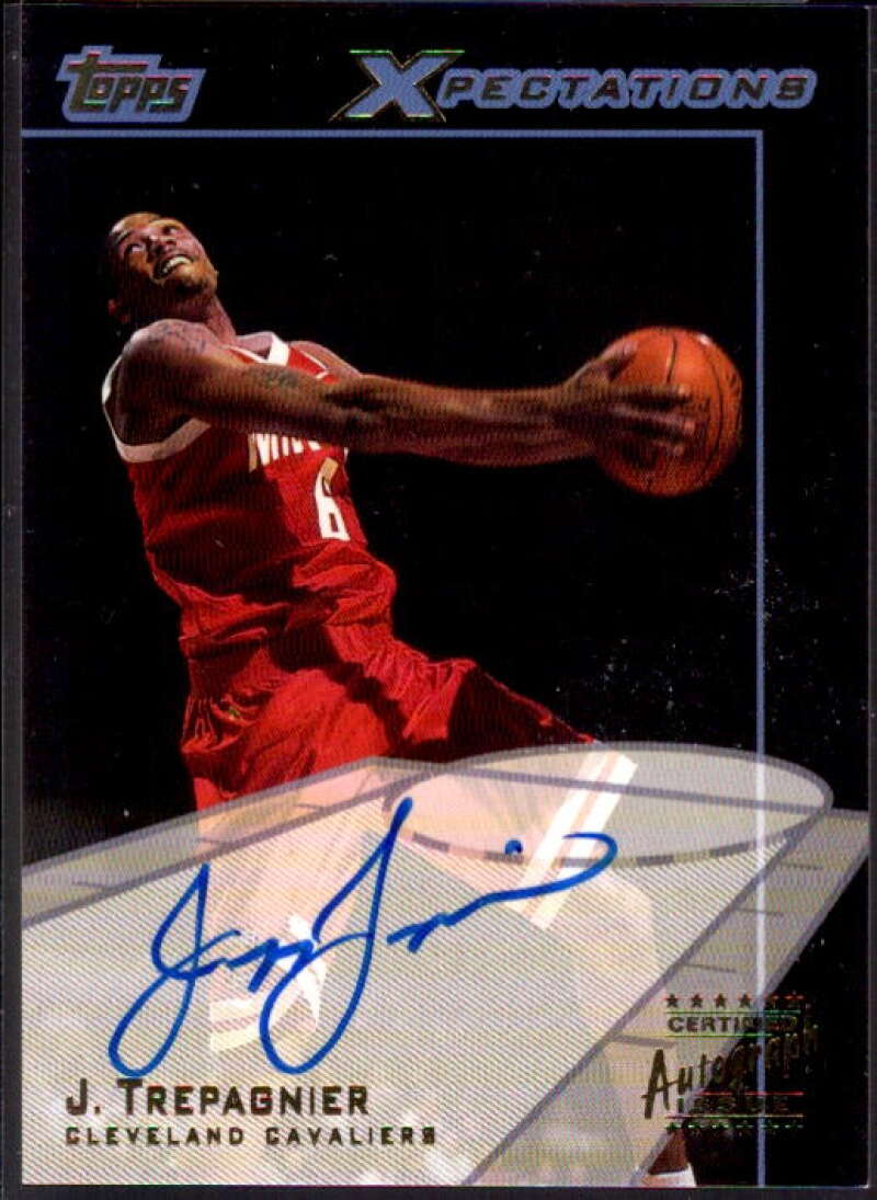 Jeff Trepagnier Card 2001-02 Topps Xpectations Autographs #TXAJTR  Image 1