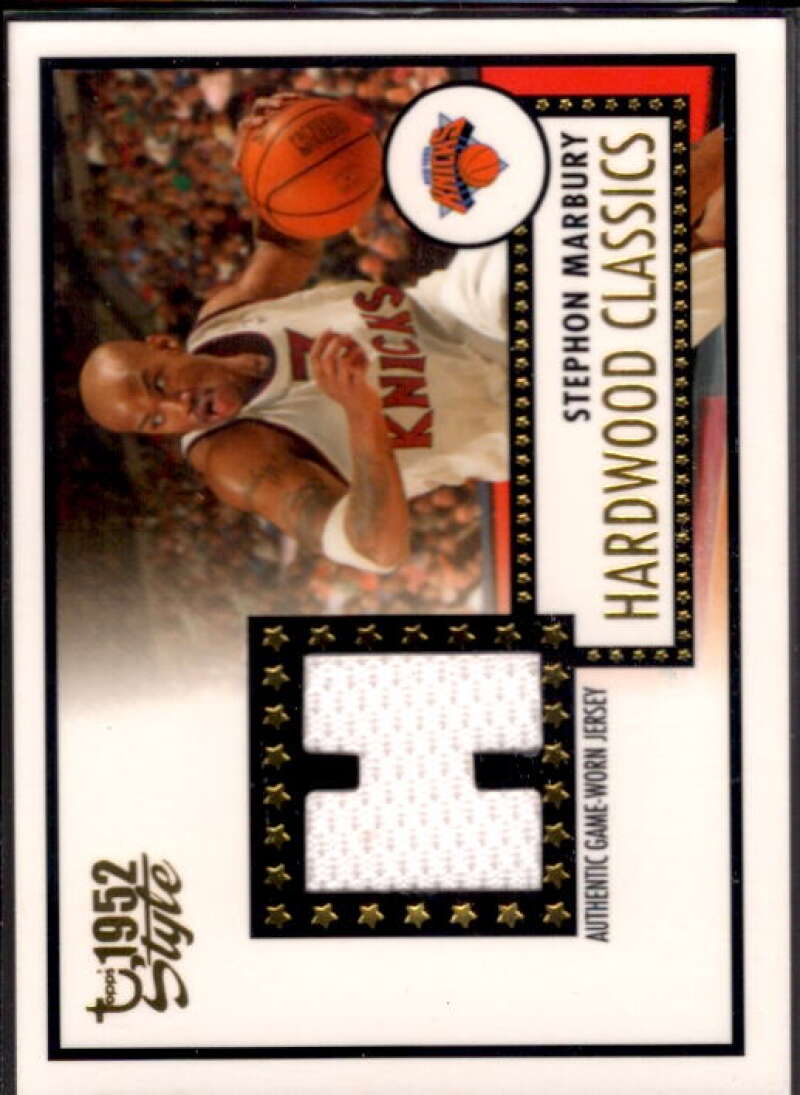 Stephon Marbury Card 2005-06 Topps Style Hardwood Classics #SM  Image 1