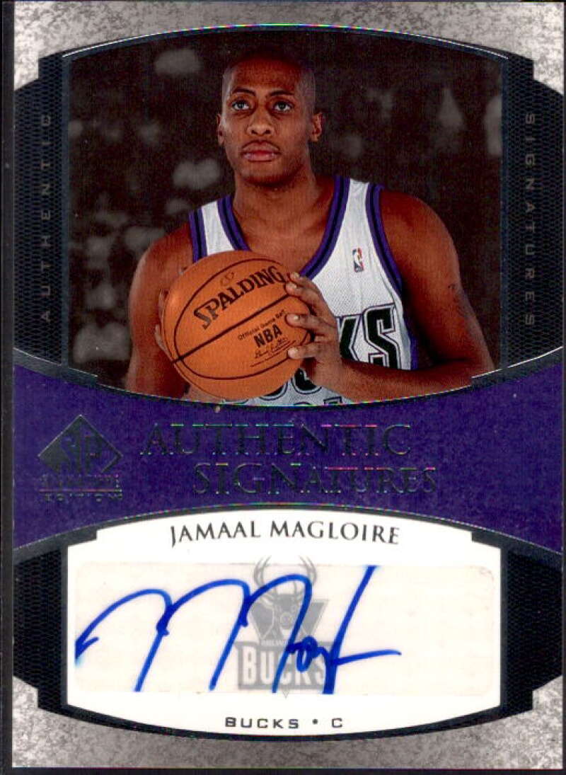 Jamaal Magloire Card 2005-06 SP Signature Edition Signatures #ML  Image 1