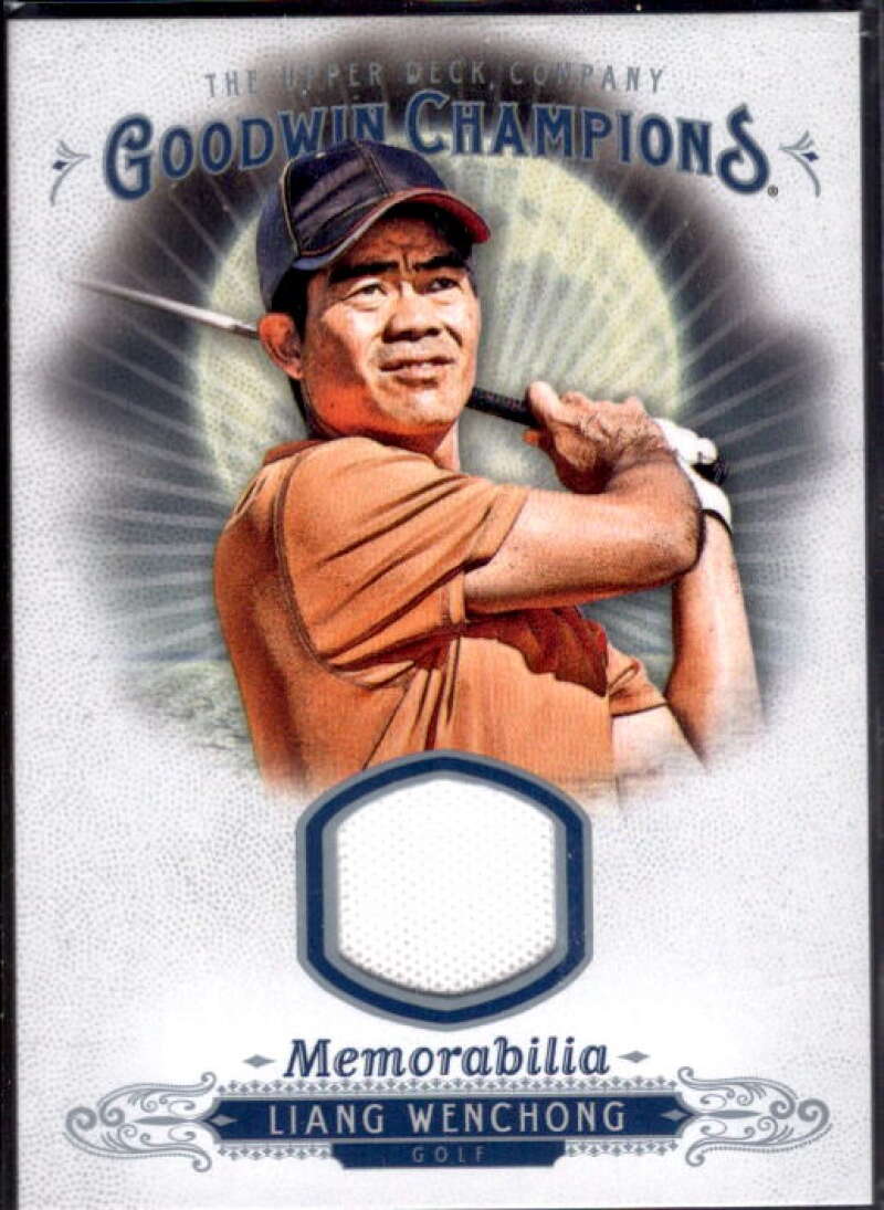 Liang Wenchong E Card 2018 Upper Deck Goodwin Champions Memorabilia #MWE  Image 1