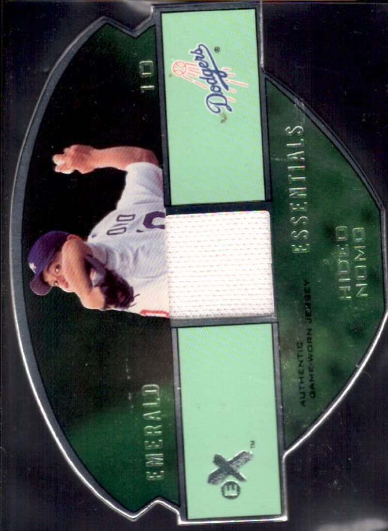 Hideo Nomo Card 2003 E-X Emerald Essentials Game Jersey 250 #HN  Image 1
