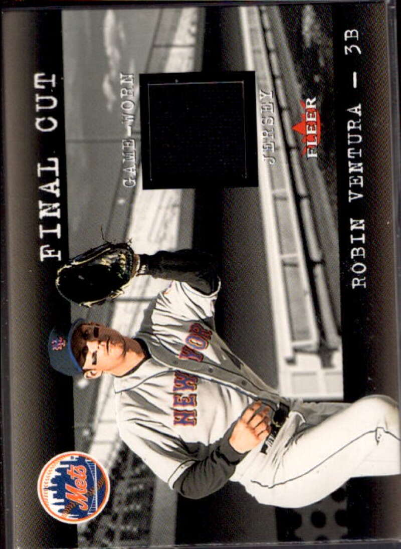 Robin Ventura Jsy Card 2001 Fleer Genuine Final Cut #25  Image 1