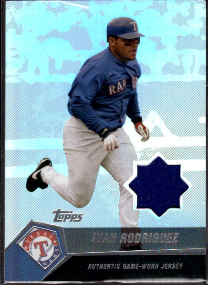 Ivan Rodriguez Jsy Card 2004 Topps Clubhouse Relics #IR  Image 1