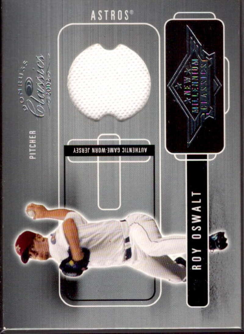 Roy Oswalt Jsy Card 2002 Donruss Classics New Millennium Classics #48  Image 1