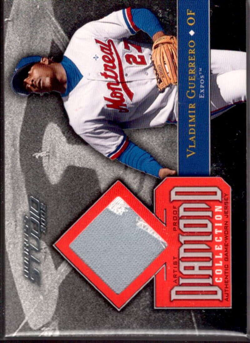 Vladimir Guerrero Jsy Card 2002 Studio Diamond Collection Artist's Proofs #14  Image 1