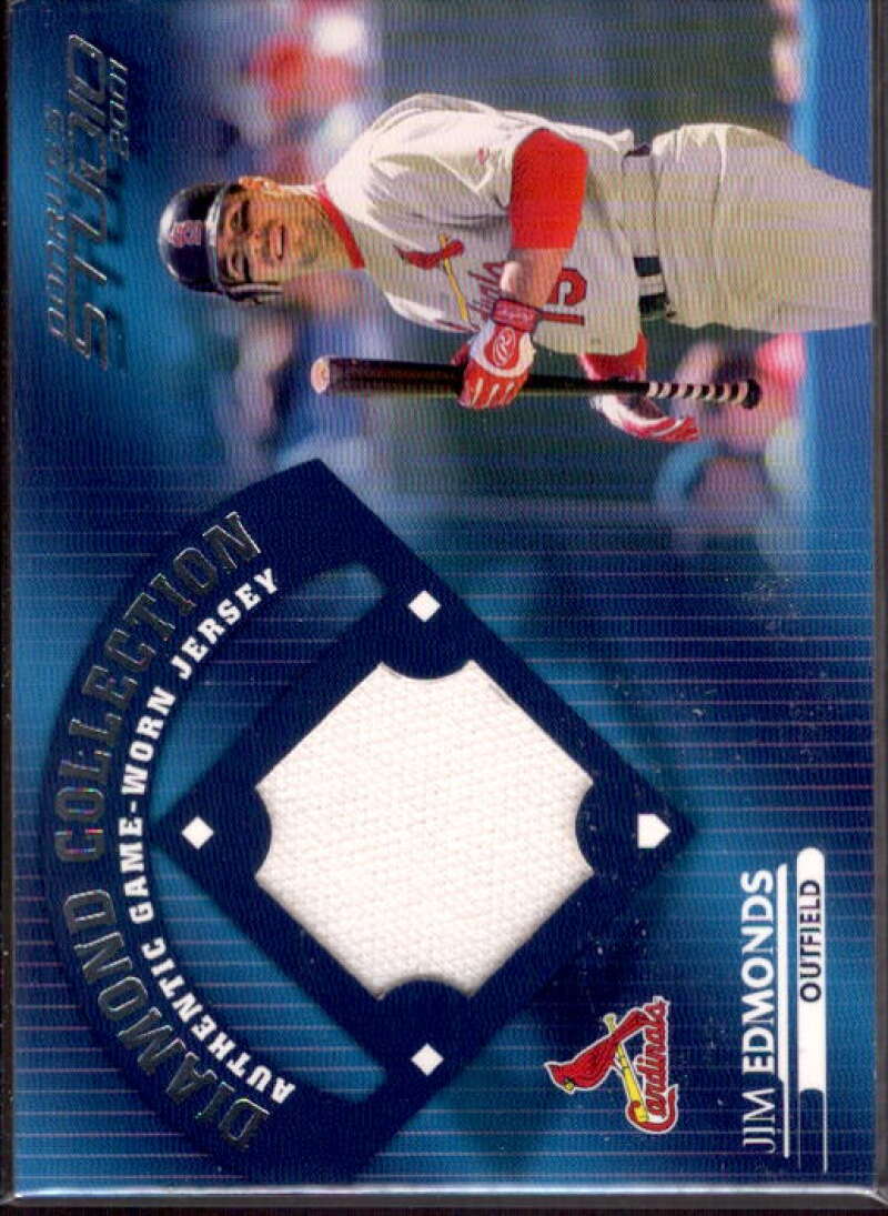 Jim Edmonds Card 2001 Studio Diamond Collection #DC32  Image 1
