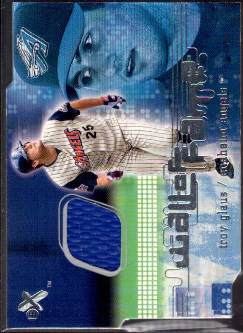Troy Glaus Card 2001 E-X Wall of Fame #7  Image 1