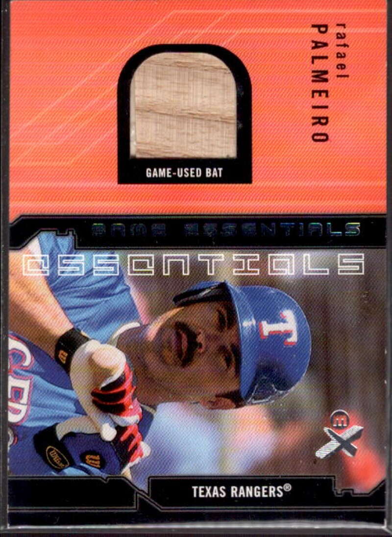 Rafael Palmeiro Bat Card 2002 E-X Game Essentials #20  Image 1