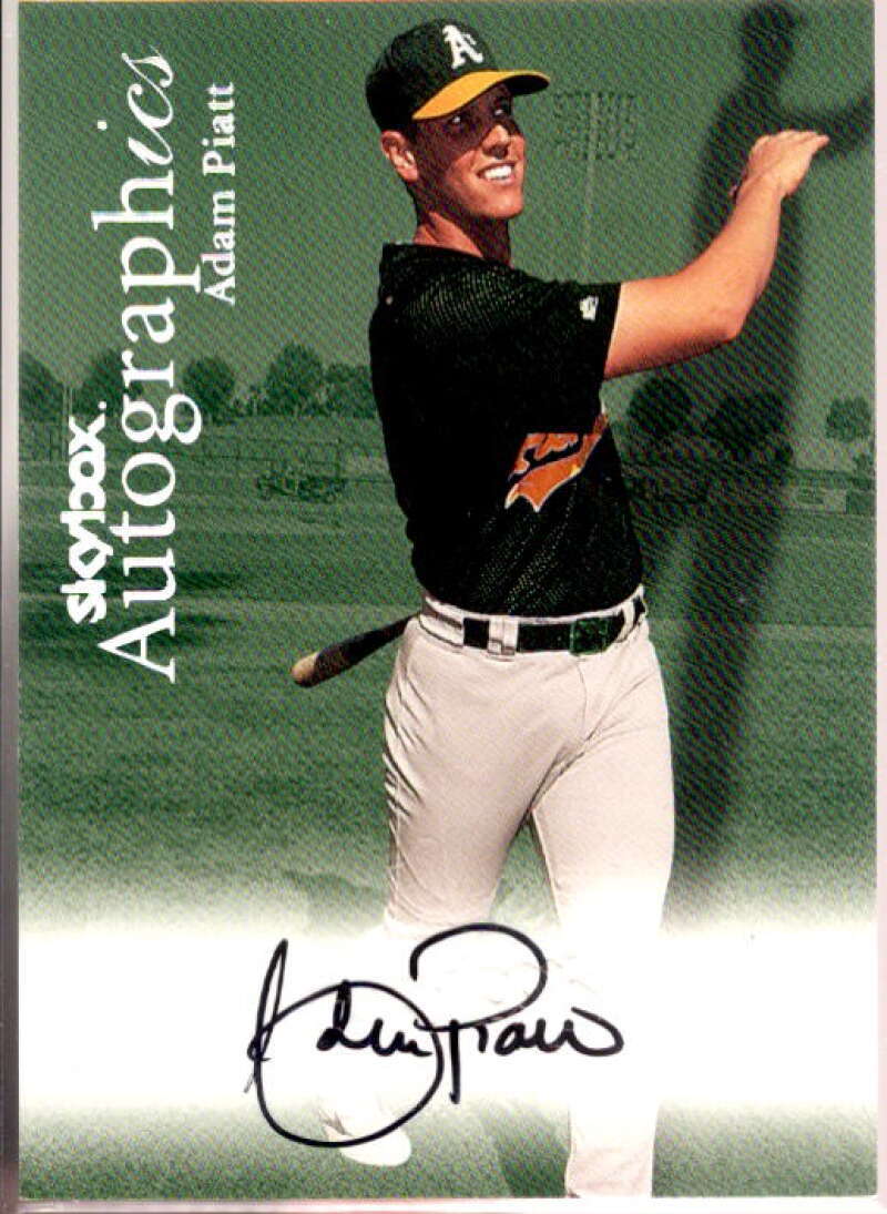Adam Piatt Card 2000 SkyBox Autographics #103  Image 1