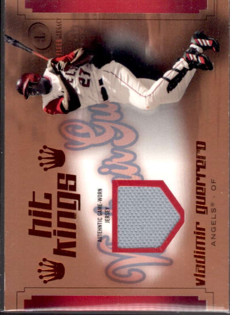 Vladimir Guerrero Card 2004 Fleer Legacy Hit Kings Jersey Copper #VG  Image 1