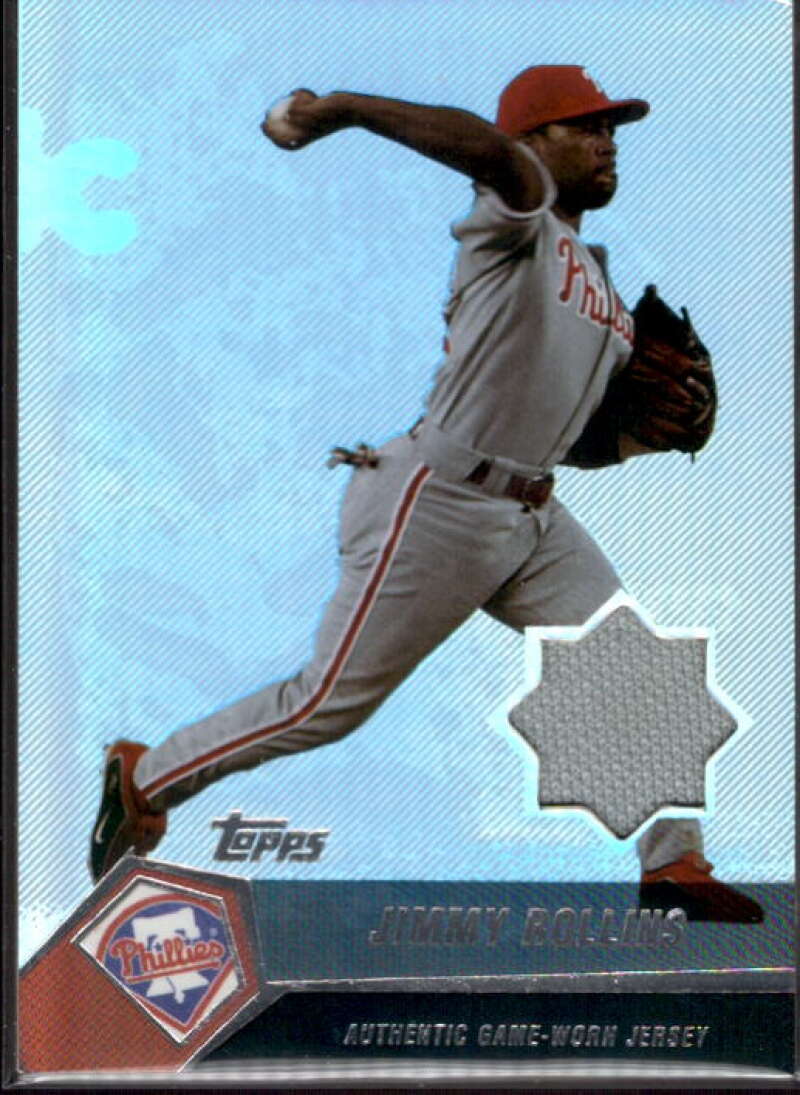 Jimmy Rollins Jsy Card 2004 Topps Clubhouse Relics #JRO  Image 1