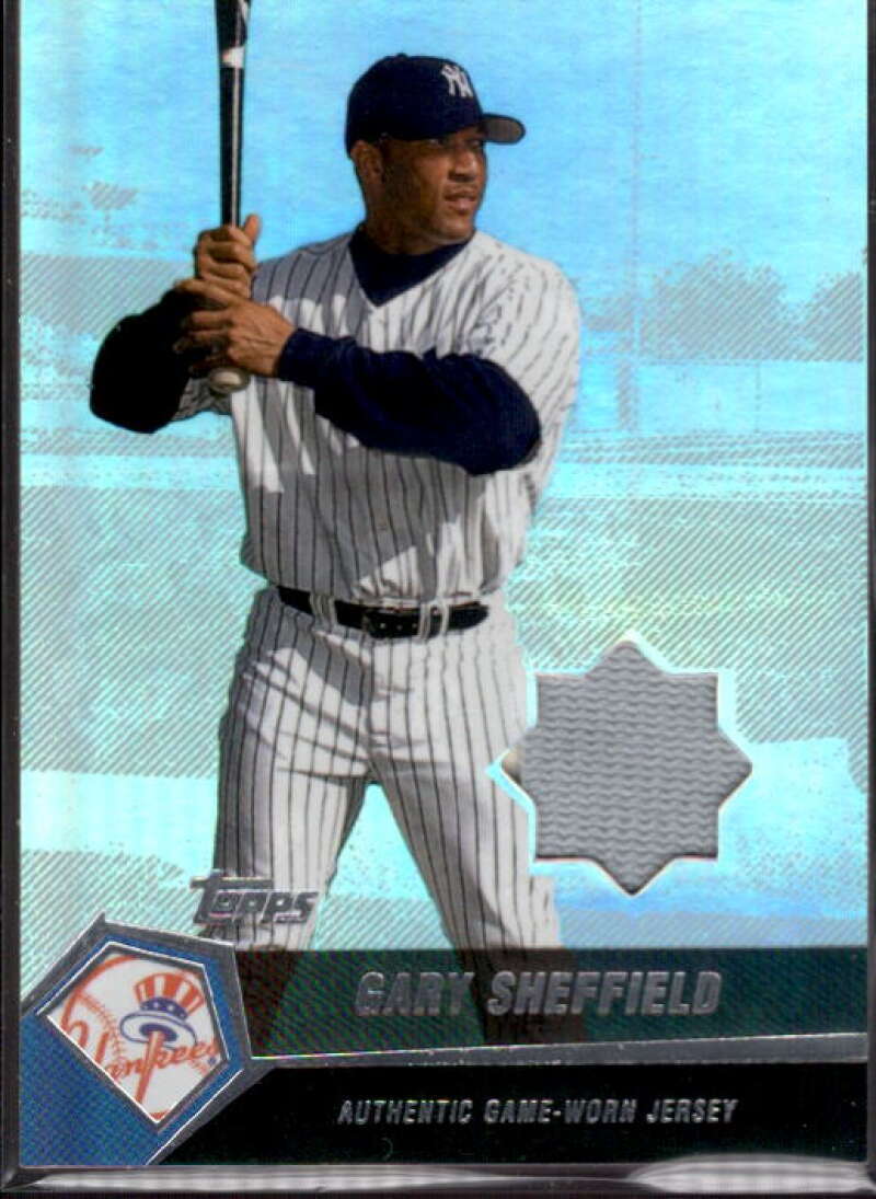 Gary Sheffield Jsy Card 2004 Topps Clubhouse Relics #GS  Image 1