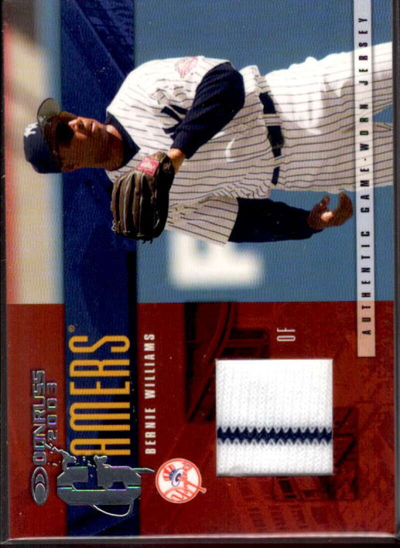 Bernie Williams Card 2003 Donruss Gamers #27  Image 1