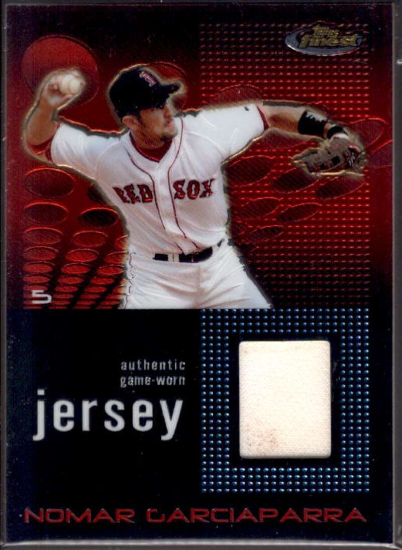 Nomar Garciaparra SR Jsy Card 2004 Finest #101  Image 1