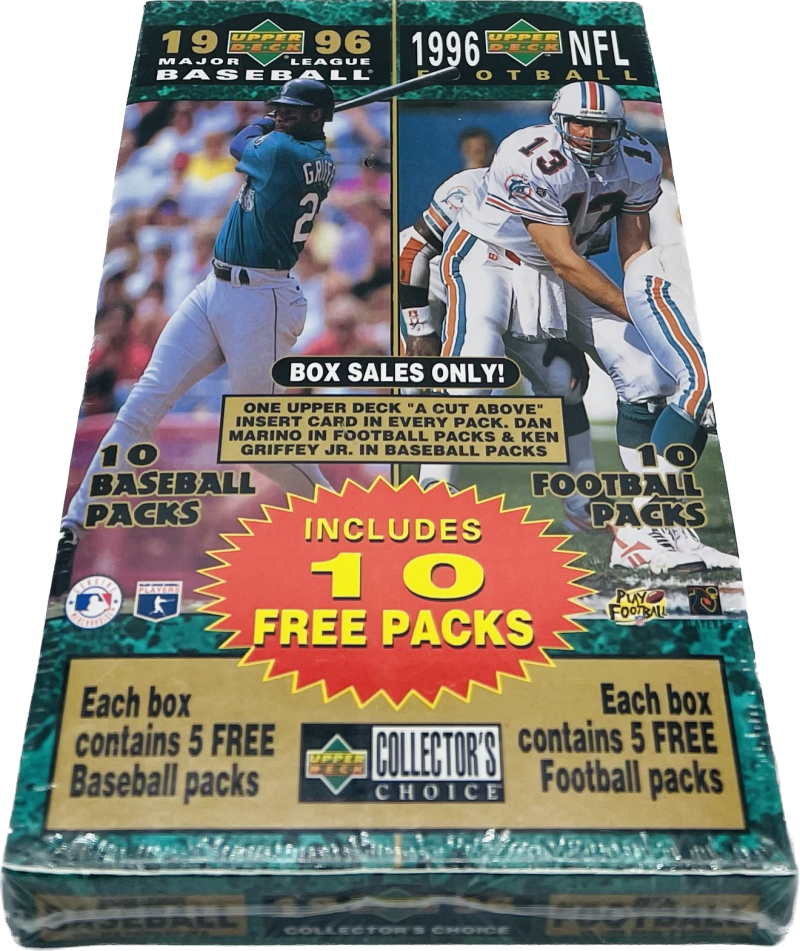 1996 Collector's Choice Baseball and Football Box Image 1