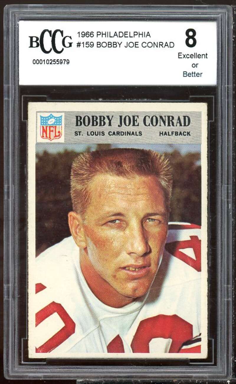 Bobby Joe Conrad Card 1966 Philadelphia #159 BGS BCCG 8 Image 1