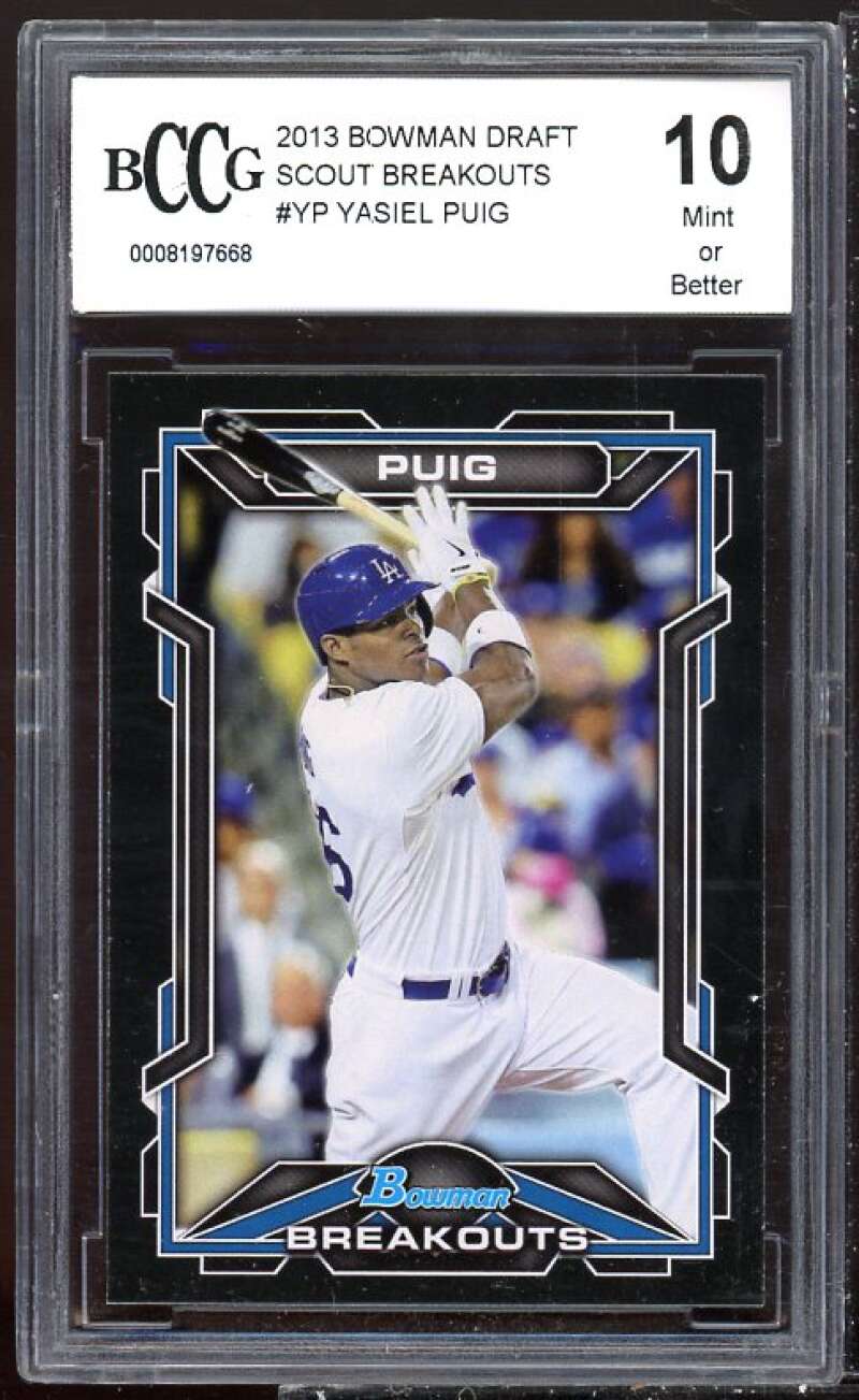 Yasiel Puig Rookie Card