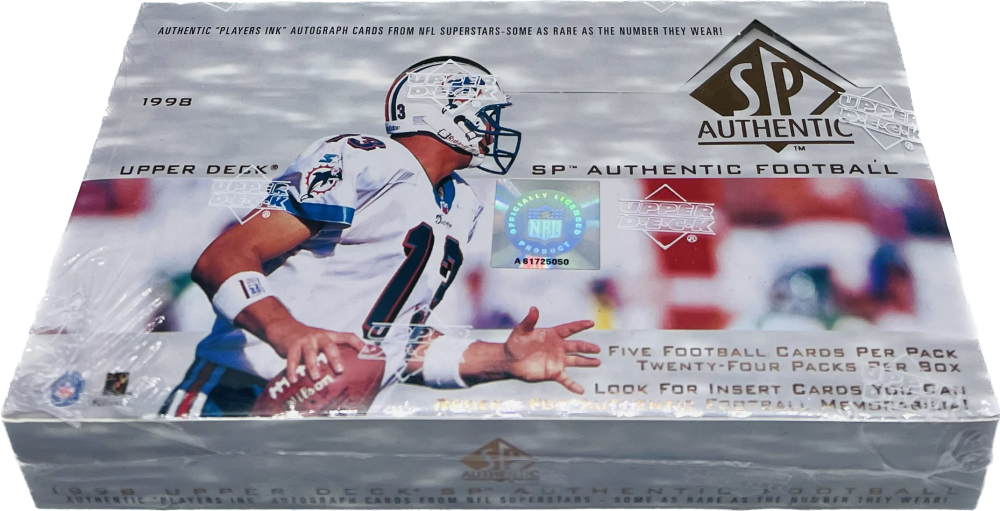 1998 SP Authentic Football Hobby Box Manning/Moss RC Year! Image 2
