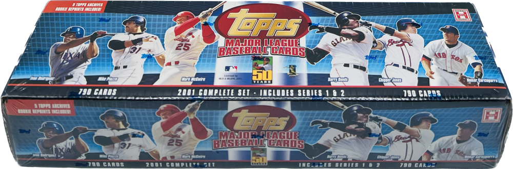 2001 Topps 50th Years Hobby Baseball Factory Set Image 1