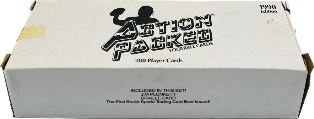 1990 Action Packed Football Factory Box Set Image 2