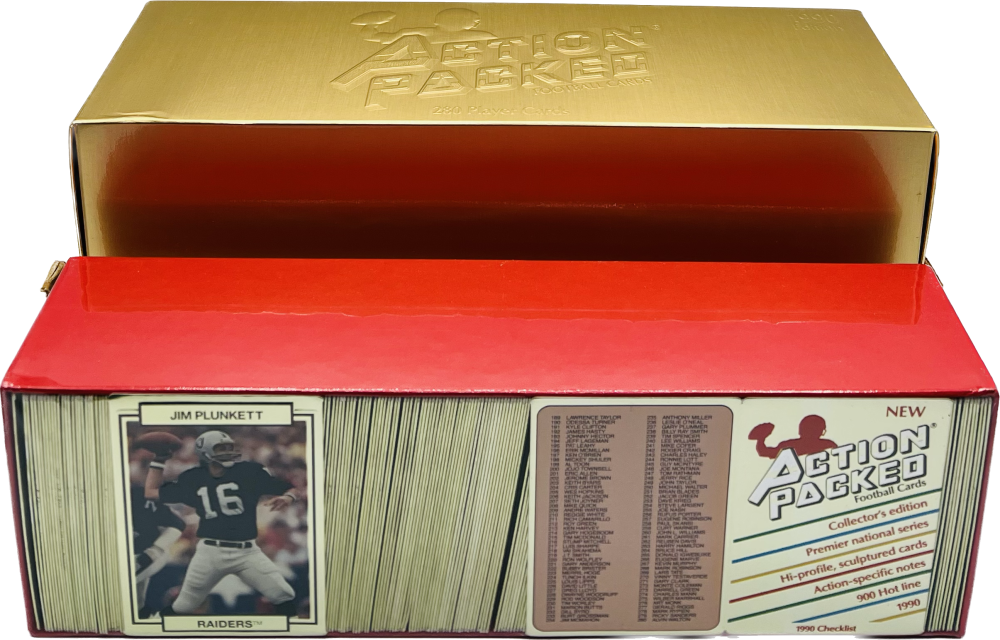1990 Action Packed Football Factory Box Set Image 3