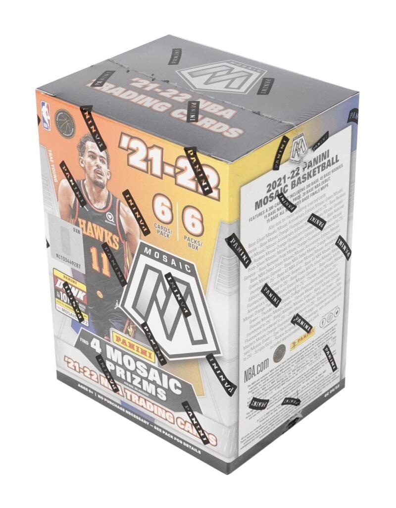 2021-22 Panini Mosaic Basketball 6-Pack Blaster Box Image 1
