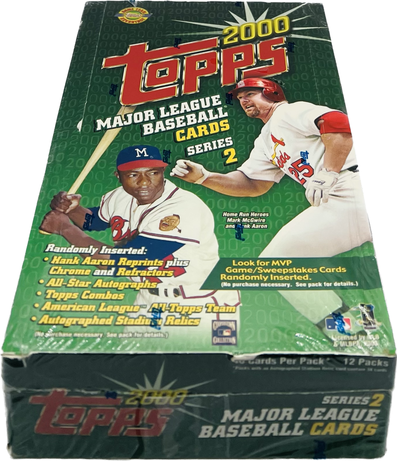 2000 Topps Series 2 Baseball HTA Box Image 2