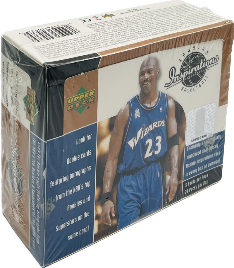 2002-03 Upper Deck Inspirations Basketball Hobby Box Image 1