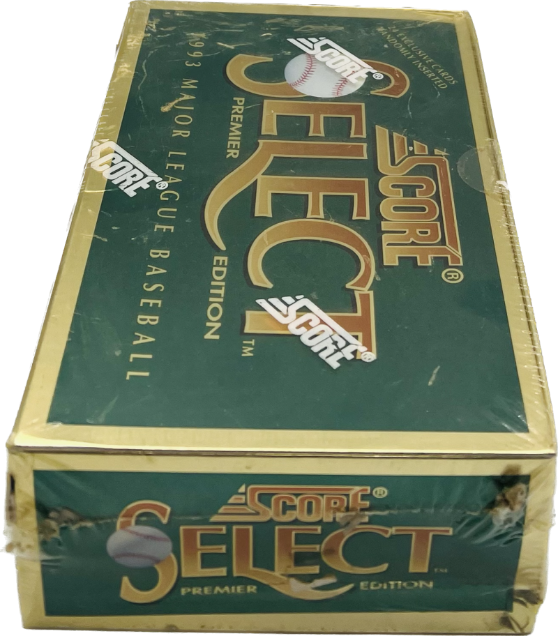 1993 Score Select Baseball Box Premier Edition Derek Jeter Rookie Year Box  Image 1
