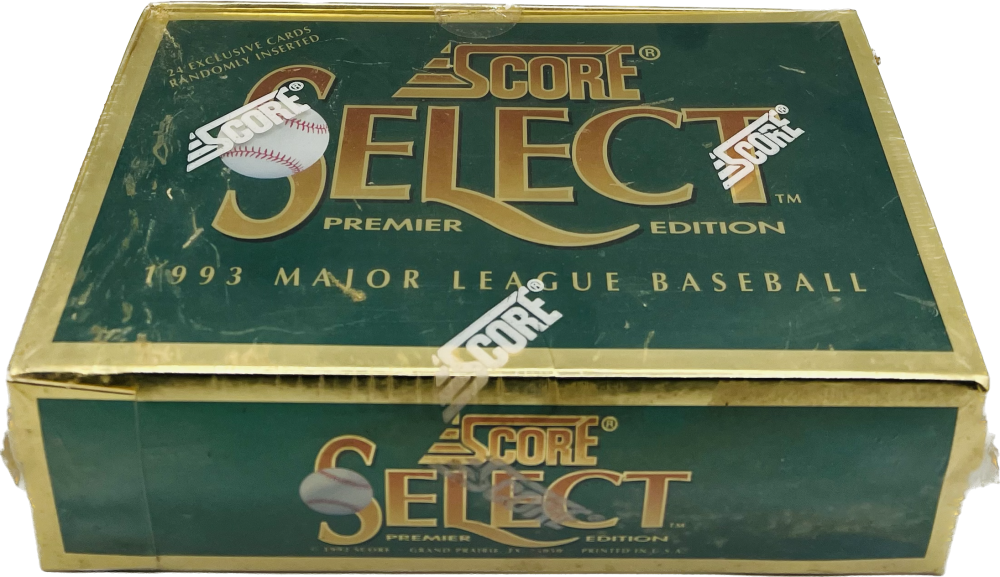 1993 Score Select Baseball Box Premier Edition Derek Jeter Rookie Year Box  Image 2