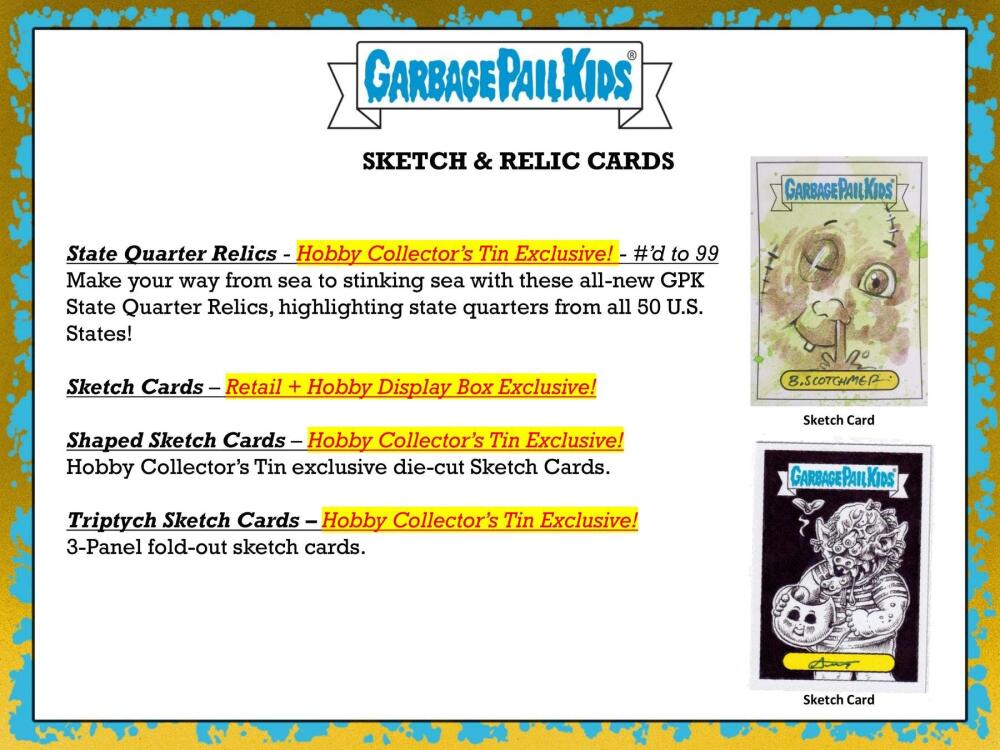 2023 Topps Garbage Pail Kids GPK Goes on Vacation Series 1 Hobby Box  Image 5