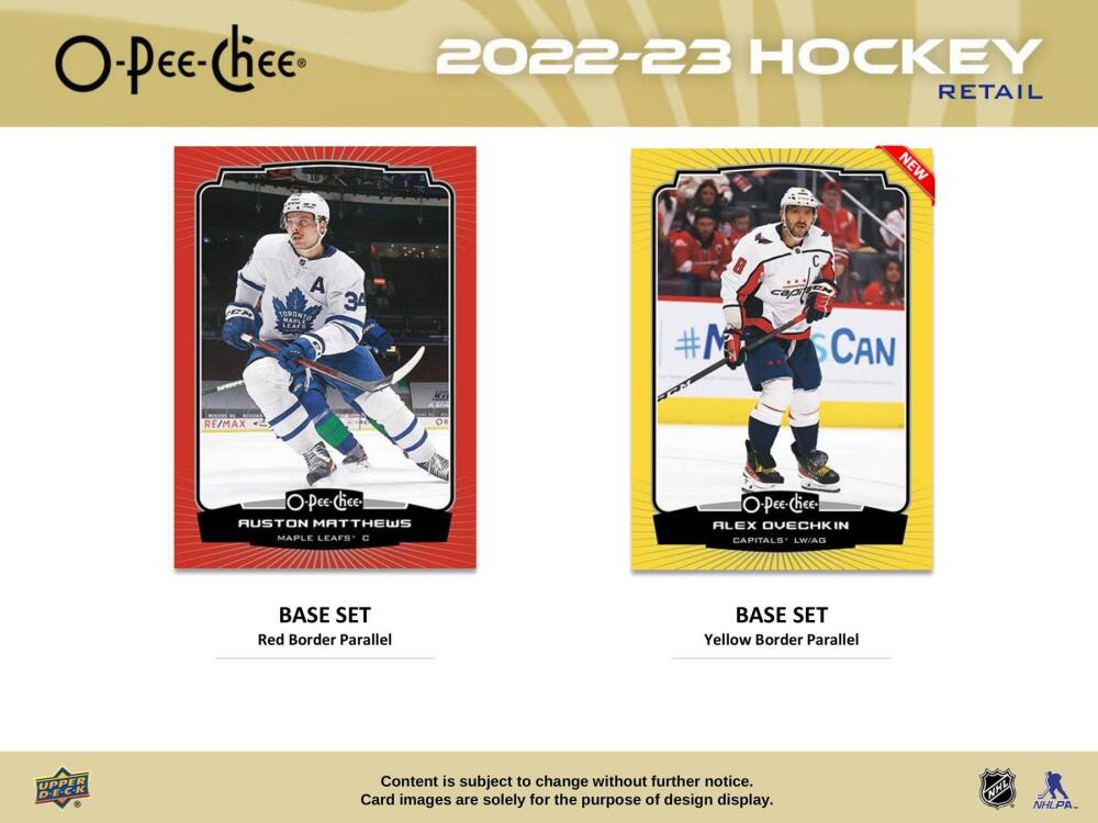 2022-23 Upper Deck O-Pee-Chee Hockey 8-Pack Blaster Box Image 4