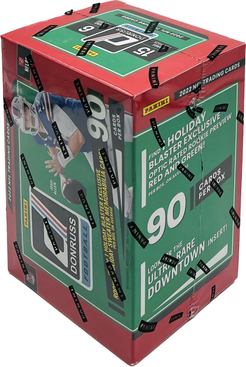2022 Panini Donruss Football 6-Pack Holiday Blaster Box Image 3