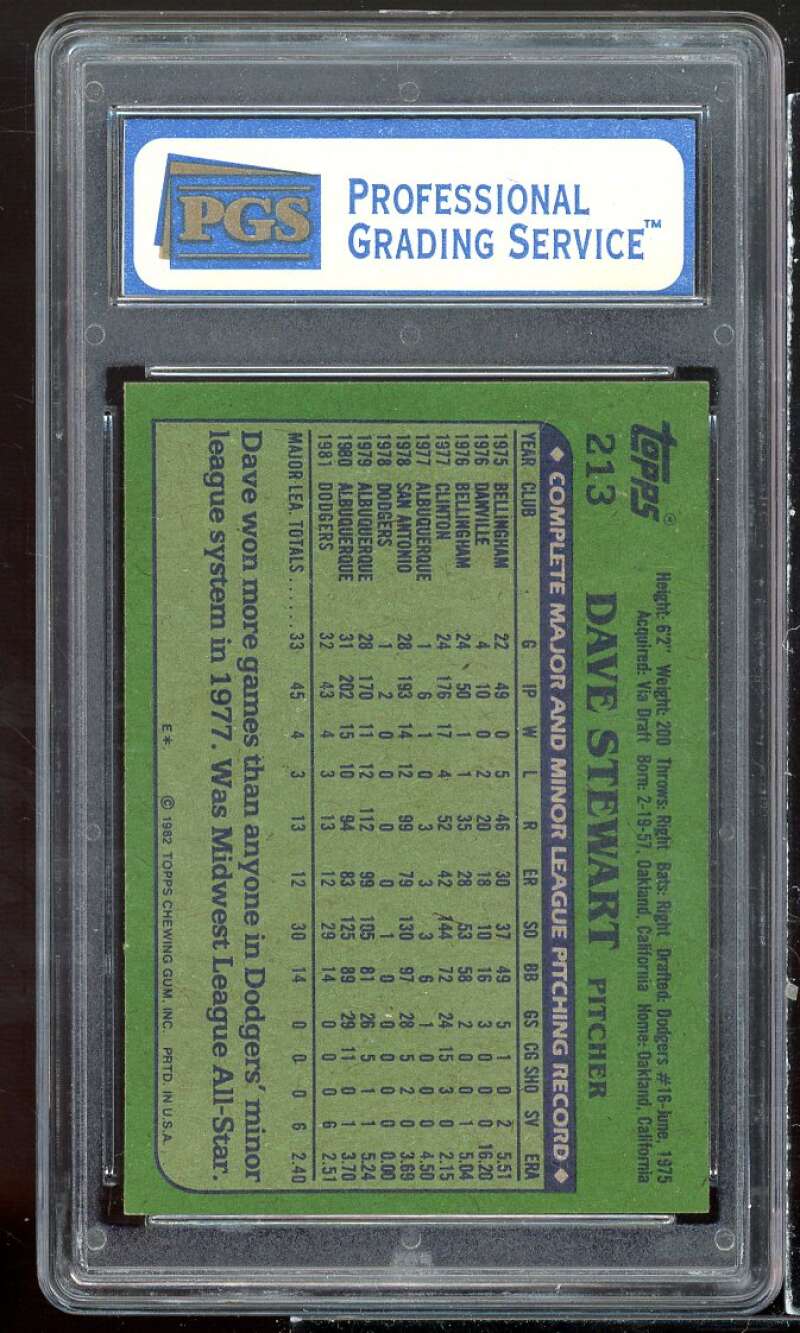 1982 Topps Dave Stewart