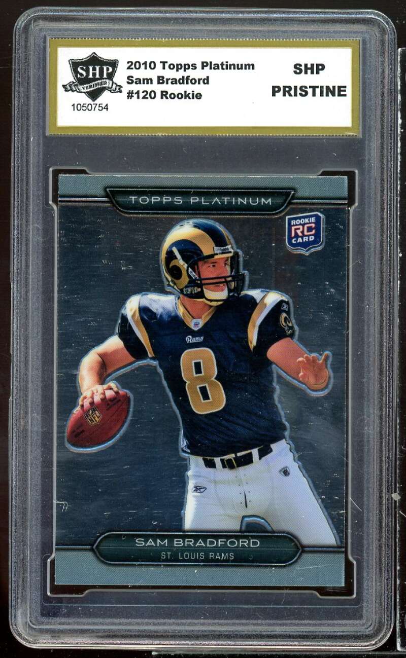 Sam Bradford Rookie Card 2010 Topps Platinum #120 SHP PRISTINE Image 1