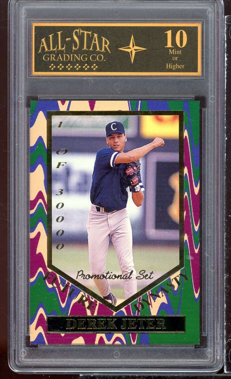 Derek Jeter Rookie Card 1995 Signature Rookies #p3 ALL-STAR 10 MINT Image 1