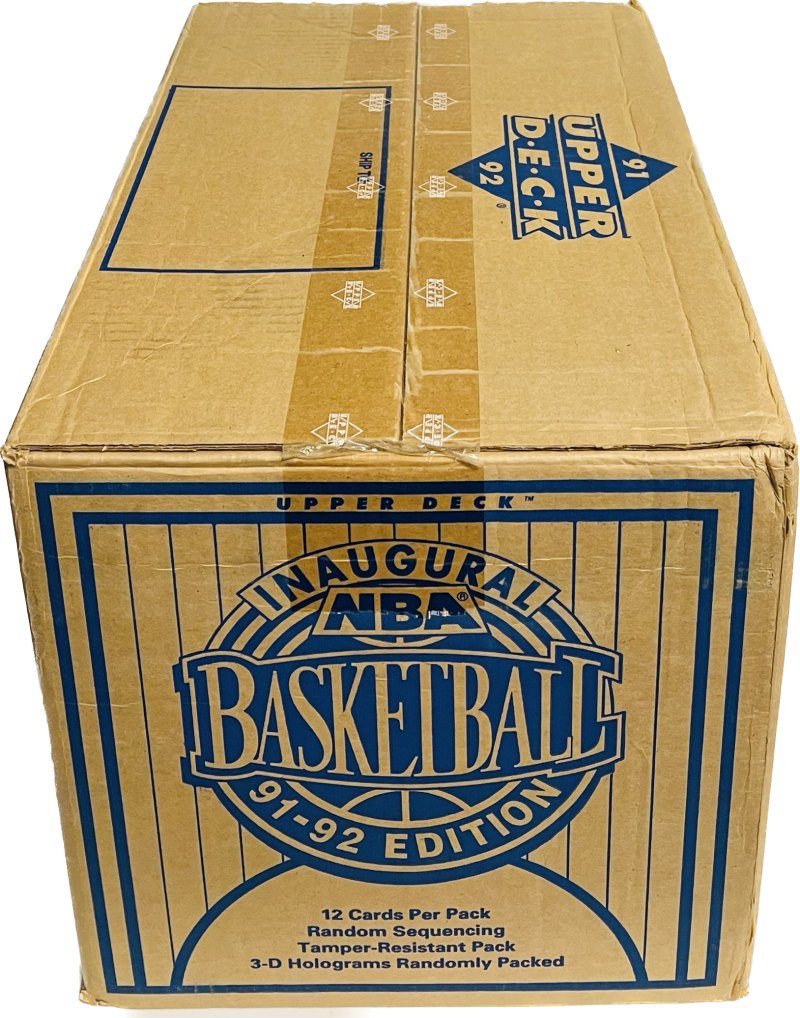 1991-92 Upper Deck Inaugural Basketball Case Image 1