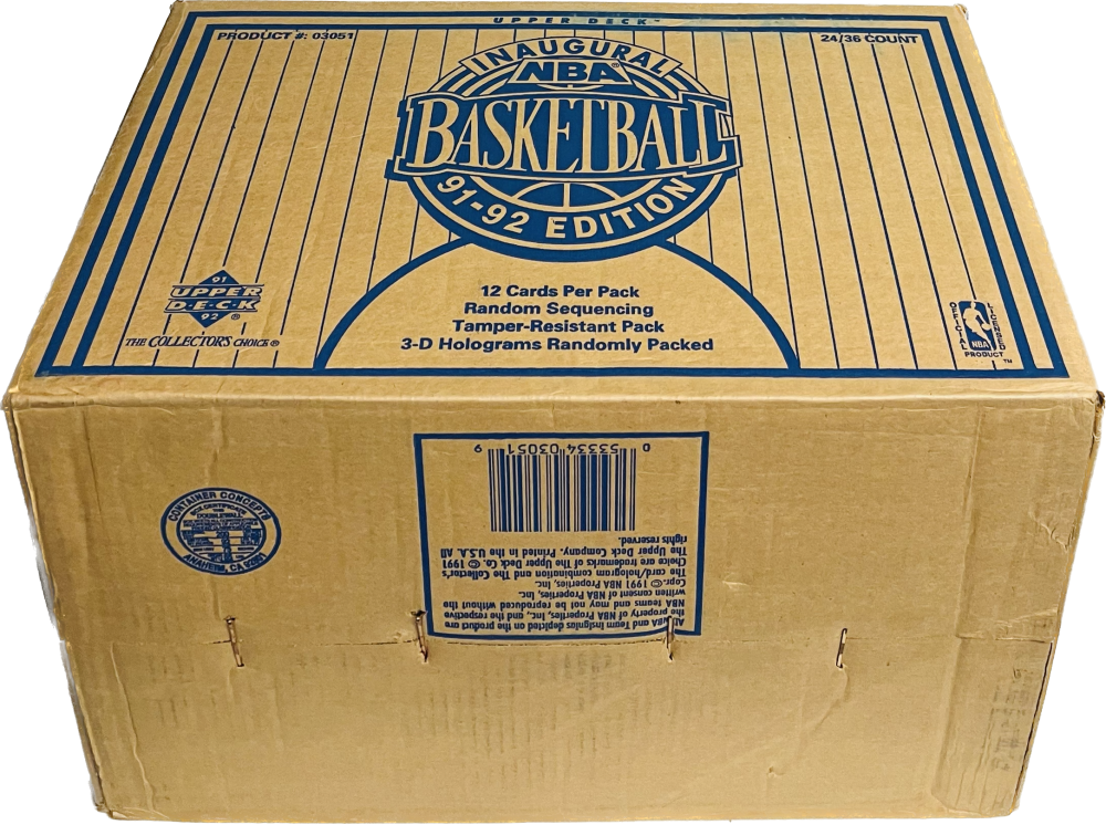 1991-92 Upper Deck Inaugural Basketball Case Image 4